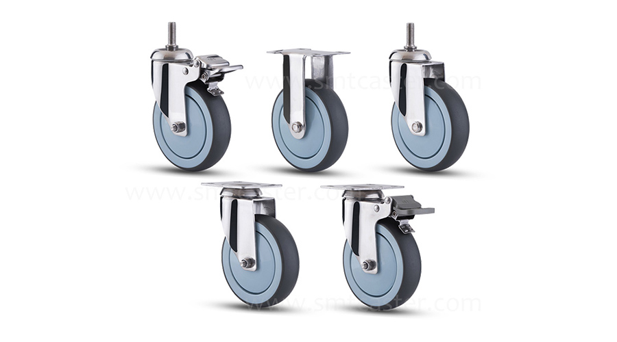 Stainless-Steel-Medium-Duty-Caster-Serial